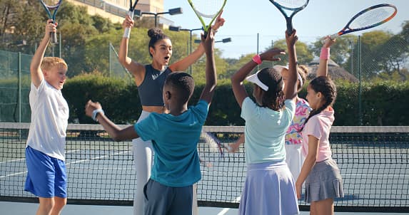 Youth Group Tennis Lesson