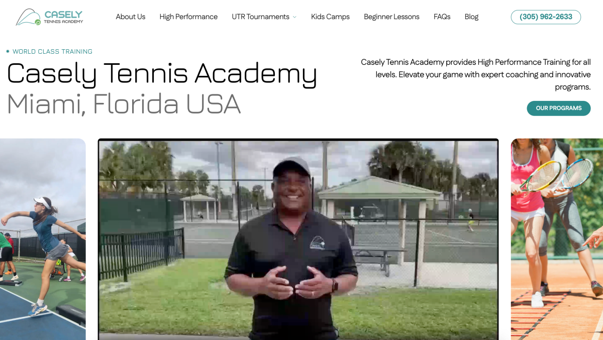 Casely Tennis Academy @ Brian Piccolo Tennis Center logo